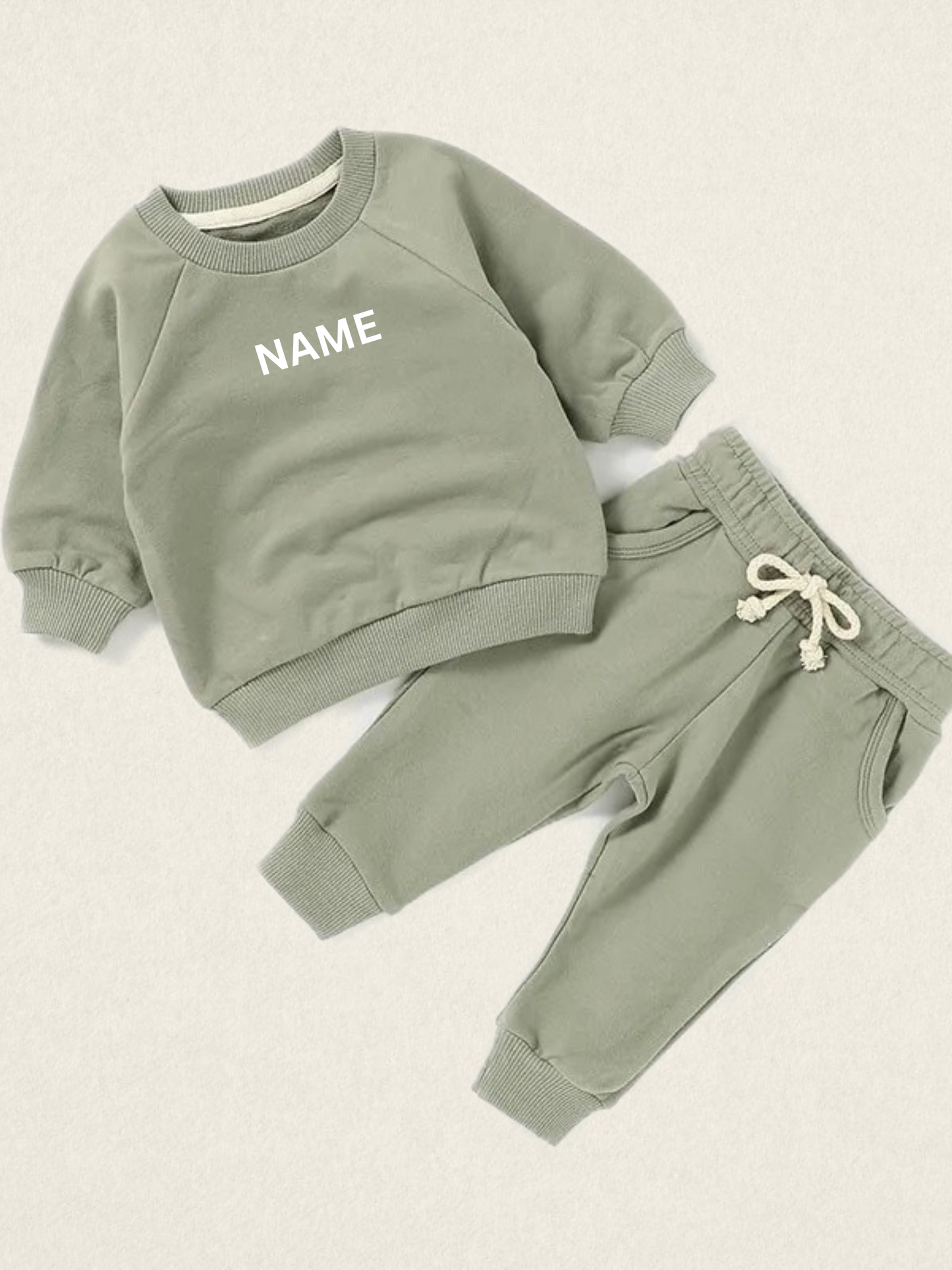 Jogger Set- Sage Green