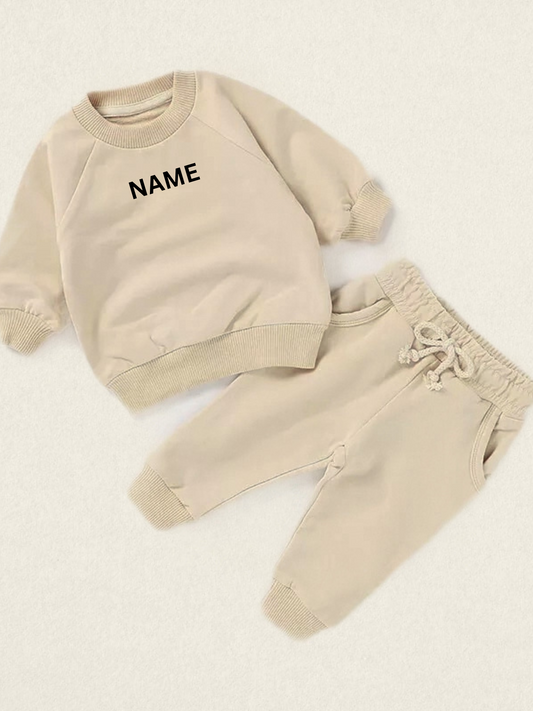 Jogger Set- Beige